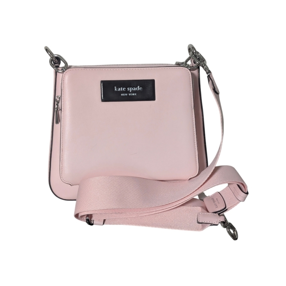 New Kate Spade New York ♠️ pastry pink Label 3-in-1 Crossbody bag